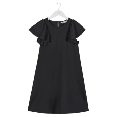 Платье школьное Deloras 63951Q чёрное 01